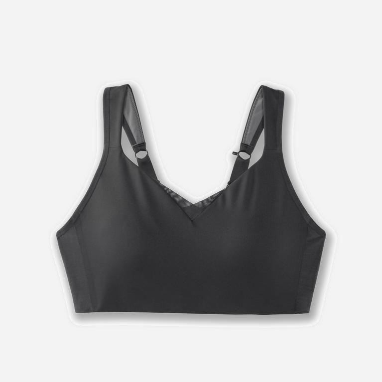 Brooks Drive Convertible Womens Running Bra Ireland Asphalt/DarkGey (IQZE-39426)